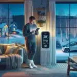 Norwegian man uses smart controls to cut winter electricity costs at home